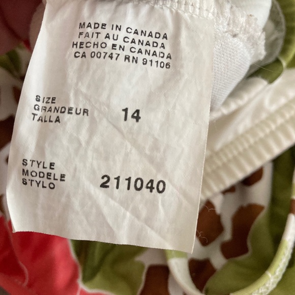 Floral Print w Embellishments Bathing Suit - Picture 15 of 16